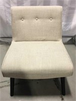 Linen Lounge Chair