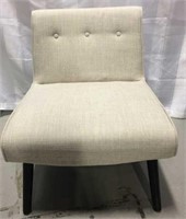 Linen Lounge Chair