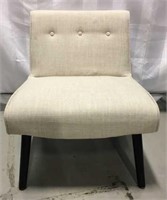 Linen Lounge Chair