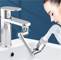 Faucet Extender, 1440° Rotating Aerator with D