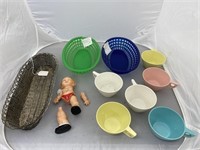 Plastic Dallasware - Bowls - Plates - Cups & More