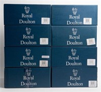 Lot: 8 Royal Doulton Centennial Rose 5 Pc. Sets.