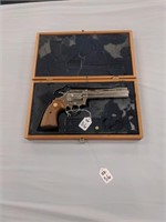 22 Colt diamondback revolver, p55208 nickel in