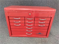 Vintage Napa Tool Chest with Key