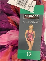 KIRKLAND SIGNATURE WOMENS BATHING SUIT SIZE 12