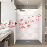 Castico Arcadia Shower Walls 30x84 Gray Pickett