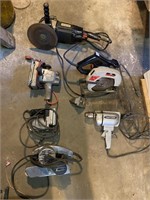 VARIETY OF POWER TOOLS