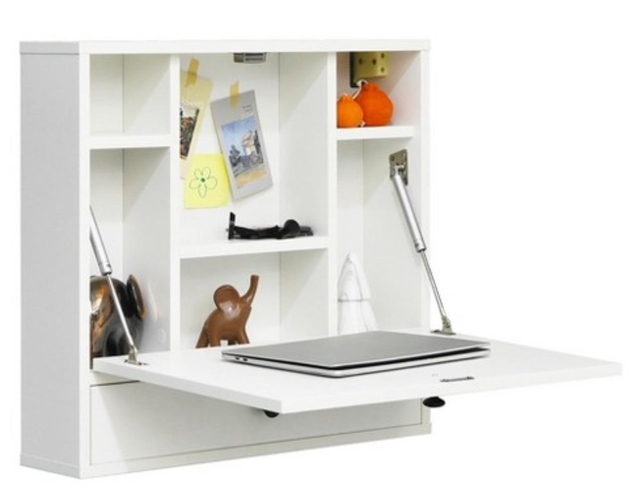 Msrp$120 Wall-Mount Floating Desk Foldable Space