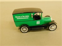 Grand and Toy Diecast metal bank 6 in long