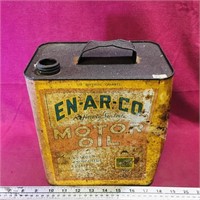 1950's En-Ar-Co Motor Oil Can