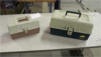 (2) Plano Tackle Boxes w/Tackle, 1-Full of Tackle