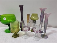 Various Vases & Glassware