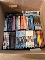 Large Box of VHS Tapes (living room)