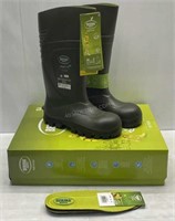 Sz 9 Men's Bekina Rubber Work Boots - NEW $155