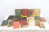 25 Antique & Vintage Books- Ed.,Medical,Childrens+