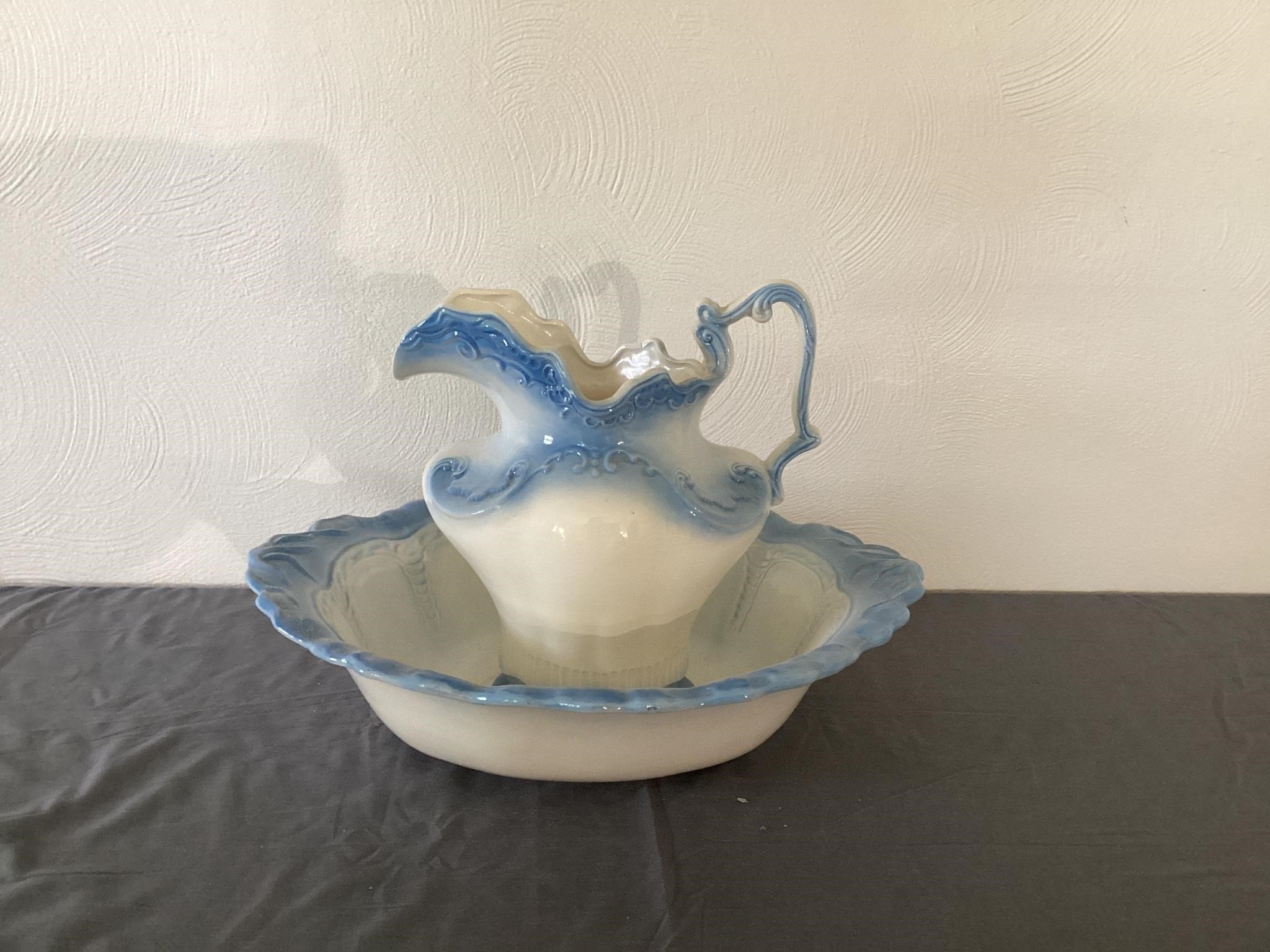 Vintage Arnel's Water Pitcher and bowl