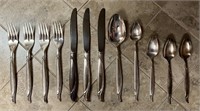 12 pc Heirloom Sterling Flatware Lot