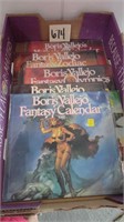 Boris Vallejo Fantasy Calendars 1983  1990