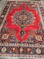 Tabriz Hand Woven Rug 8.3 x 11 ft