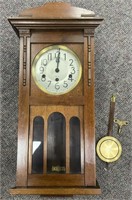 Art Deco Style Wall Pendulum Wall Clock