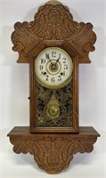Antique New Haven Clock Company Gingerbread Clock