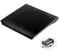 Jotec External CD Drive, Type C USB 3.0 Portable