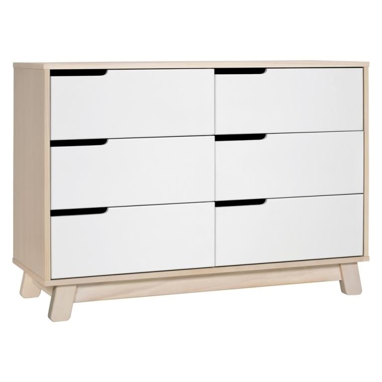 Babyletto Hudson 6-Drawer Double Dresser - Washed