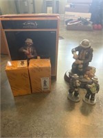 Emmett Kelly Jr. Figurines With Boxes