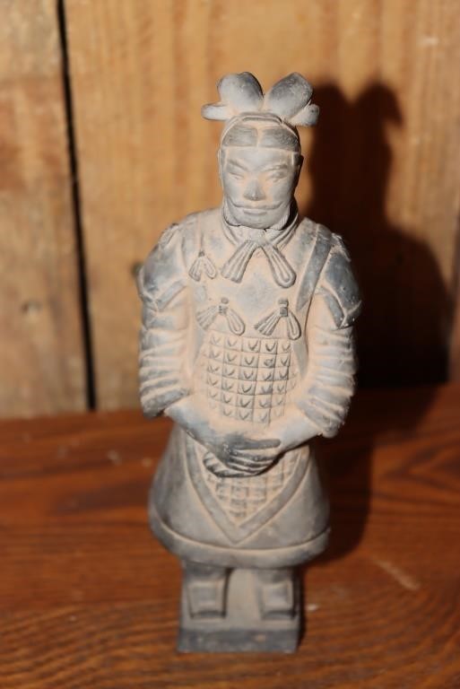 Terracotta Warrior statue 8" tall