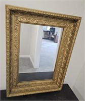 Ornate Gold Tone Framed Mirror