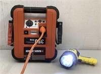 * Black And Decker 350 amp  Shows charging &