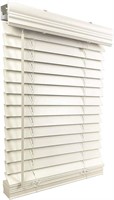 US Window And Floor 2" Faux Wood Cordless Blinds