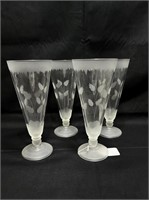 Frosted Beverage Glasses