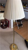 Brass Tone Floor Lamp 4ft