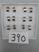 Scorpion Earrings / 6 pr Stainless Steel