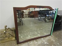 WOOD FRAMED MIRROR