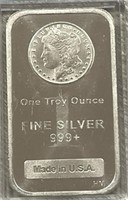 1oz Morgan Silver Bar