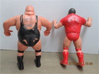 2 1985 Wrestling Figures . view Pic for Condition