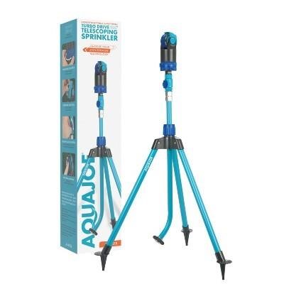 Aqua Joe Turbo Drive Telescoping Tripod Sprinkler