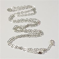 $80 Silver 5G 34" Necklace
