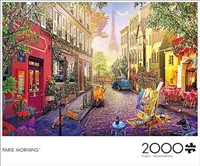 Buffalo Games - Paris Morning - 2000 Piece Jigsaw