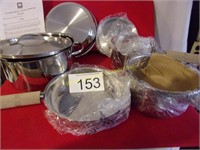 Stainless Cooking Club Set of (8) Pieces