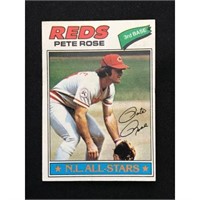 1977 Topps Pete Rose Card