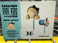 Monster Super Kawaii In-Ear Headphones