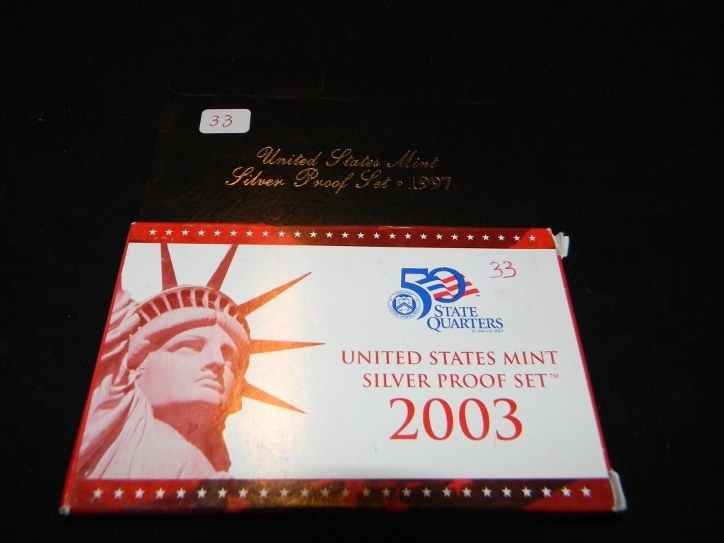 1997, 2003 Silver Proof Sets