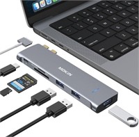 ($34) USB C Adapter for MacBook Pro Air, Mac