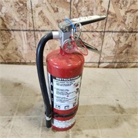 12" high Charged Fire Extinguisher