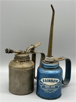 Vintage USA Made Oil Cans