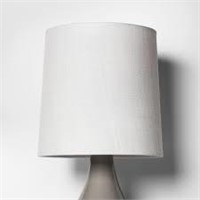 Montreal Wren Cylinder Lamp Shade, White A4