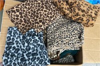 Large Box of Assorted Fabric. Looks to be all